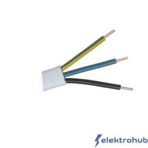 YDYp 3x2,5 mm² 450/750V biały