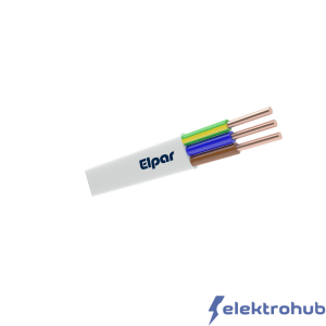 YDYp 3x4 mm² 450/750V biały