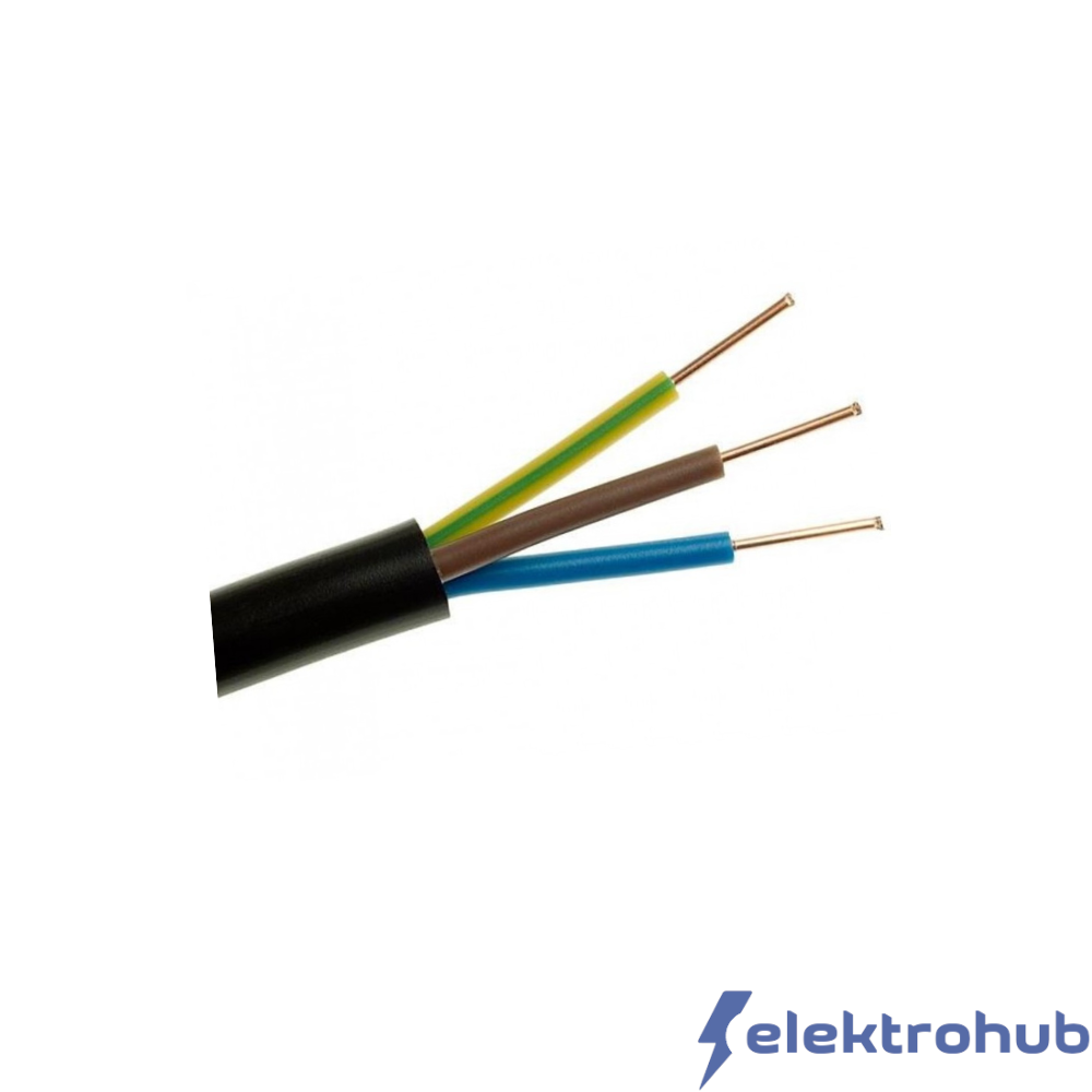 YKY 3x10 mm² 0,6/1kV czarny