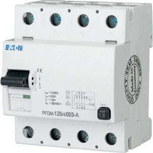 Wyłącznik różnicowoprądowy 4P 100A 0,03A typ AC PFIM-100/4/003 102823