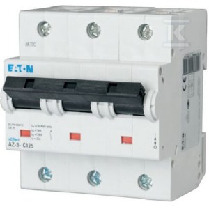Wyłącznik nadprądowy 3P B 125A 25kA AC AZ-3-B125 174514