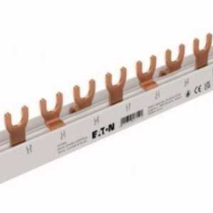 Szyna łączeniowa 4P 63A 10mm2 widełkowa 3P+N (12 mod.) EVG-4PHAS/12MODUL 215643