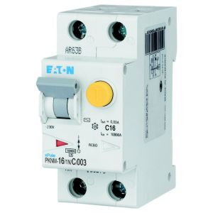 Wyłącznik różnicowo-nadprądowy 2P 16A C 0,03A typ AC PKNM 16/1N/C/003 236212