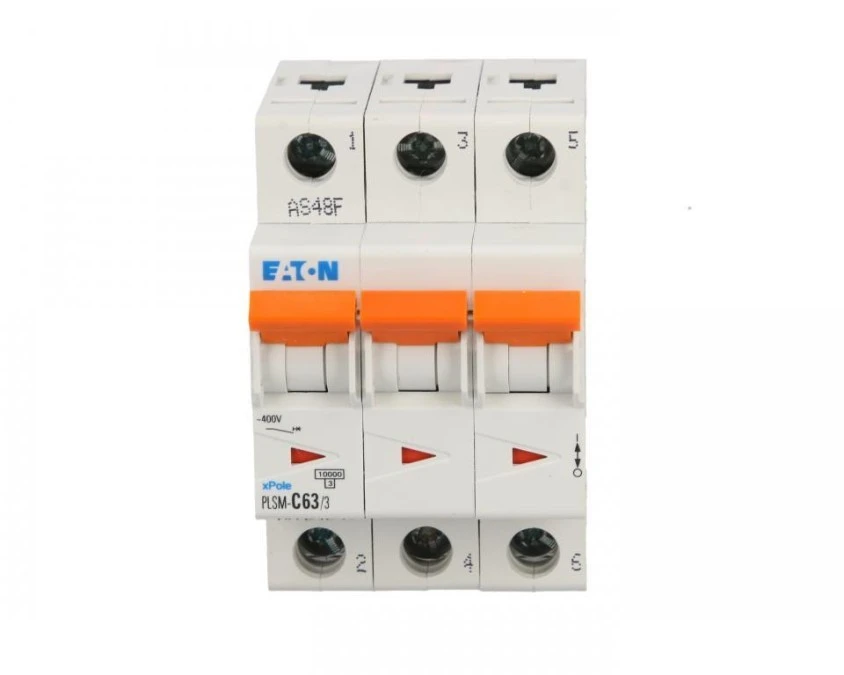 Wyłącznik nadprądowy 3P C 63A 10kA AC PLSM-C63/3-MW 242480