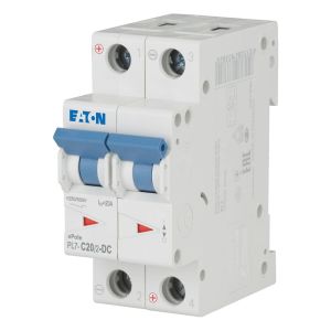 Wyłącznik nadprądowy 2P C 20A 10kA DC PL7-C20/2-DC 264903