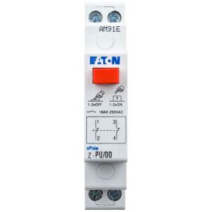 Przycisk modułowy 16A 2R Z-PU/OO 276294