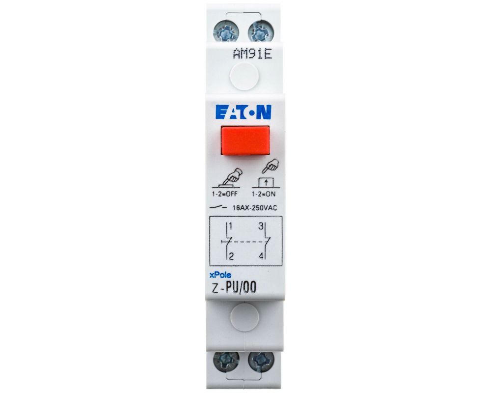 Przycisk modułowy 16A 2R Z-PU/OO 276294