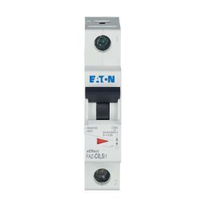 Wyłącznik nadprądowy 1P C 0,5A 15kA AC FAZ C05/1 278544