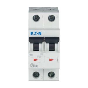 Wyłącznik nadprądowy 2P B 10A 15kA AC FAZ B10/2 278730