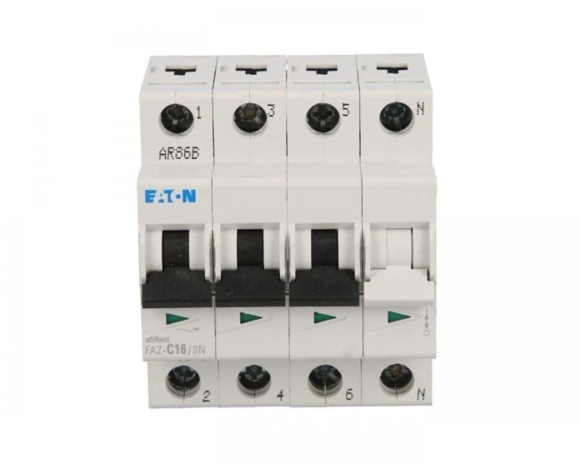 Wyłącznik nadprądowy 3+N C 16A 15kA AC FAZ C16/3N 278975