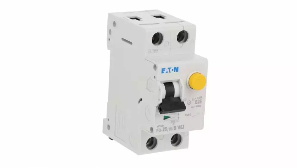 Wyłącznik różnicowo-nadprądowy 2P 25A B 0,03A Typ AC 6kA PFL6-25/1N/B/003 286433