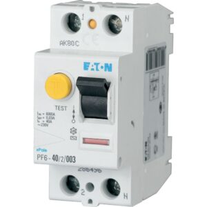 Wyłącznik różnicowoprądowy 2P 40A 0,03A typ AC PF6-40/2/003 286496