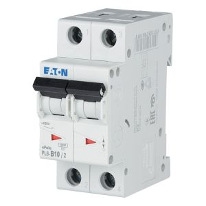 Wyłącznik nadprądowy 2P B 10A 6kA AC PL6-B10/2 286553