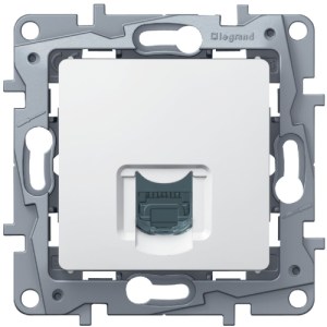 NILOE Gniazdo komputerowe RJ45 kat. 5 UTP białe 764571