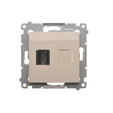 Simon 54 Gniazdo HDMI antracyt DGHDMI.01/48