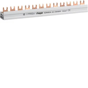 Szyna łączeniowa 4P 63A 10mm2 widełkowa (12mod.) KDN463A