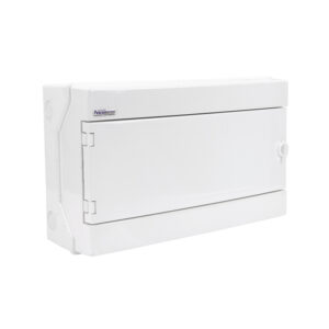 Rozdzielnica hermetyczna modułowa (500V AC ,1000V DC) 1x18 natynkowa IP65 RH-18/B (białe drzwi) 36.17