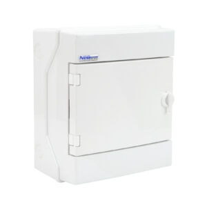 Rozdzielnica hermetyczna modułowa (500V AC ,1000V DC) 1x6 natynkowa IP65 RH-6/B (białe drzwi) 36.3