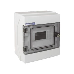 Rozdzielnica hermetyczna modułowa (500V AC ,1000V DC) 1x6 natynkowa RH-6/Z (z zamkiem) 36.4