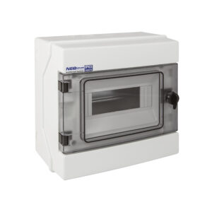 Rozdzielnica hermetyczna modułowa (500V AC ,1000V DC) 1x8 natynkowa IP65 RH-8 36.8
