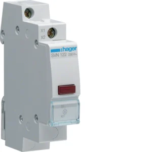 Lampka modułowa 1-fazowa czerwona 230V AC SVN122