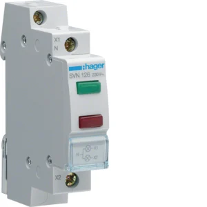 Lampka modułowa 3-fazowa zielona/czerwona 230V AC SVN126