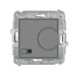 ICON Mechanizm elektronicznego regulatora temperatury z czujnikiem powietrznym szary mat 27IRT-2
