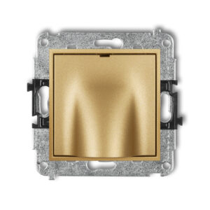 ICON Mechanizm wypustu kablowego złoty 29IWPK