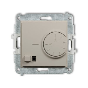 ICON Mechanizm elektronicznego regulatora temperatury z czujnikiem powietrznym taupe 60IRT-2