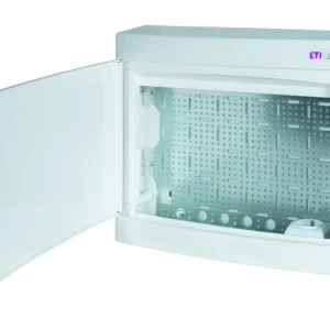 Rozdzielnice multimedialna 2x18 natynkowa wyposażona w płytę i gniazdo / IP 40 400V AC / ECT 2X18PO MEDIA 001101309