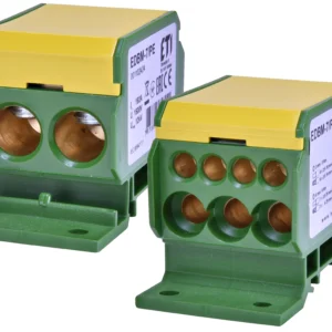 Blok rozdzielczy 192A (2x4-70mm2/3x2,5-25mm2+4x2,5-16mm2) żółto-zielona EDBM-7/PE 001102424