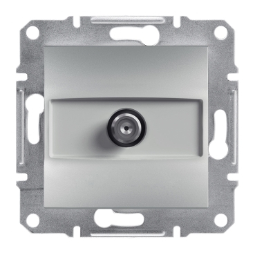 ASFORA Gniazdo SAT końcowe bez ramki aluminium EPH3700161