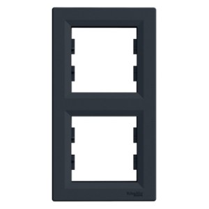 ASFORA Ramka 2-krotna pionowa antracyt EPH5810271