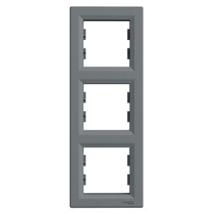 ASFORA Ramka 3-krotna pionowa stal EPH5810362