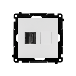 Simon 55 Gniazdo HDMI (moduł) Jasnoszary mat TGHDMI.01/114