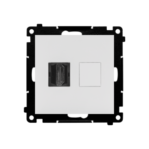 Simon 55 Gniazdo HDMI (moduł) Jasnoszary mat TGHDMI.01/114
