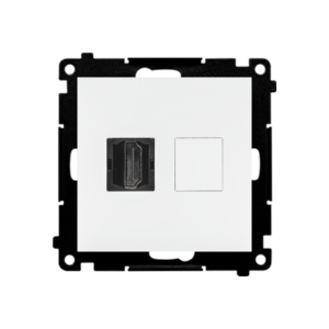 Simon 55 Gniazdo HDMI 2.1 (moduł) Biały mat TGHDMI121.01/111