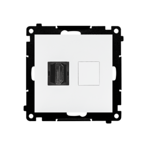 Simon 55 Gniazdo HDMI 2.1 (moduł) Biały mat TGHDMI121.01/111