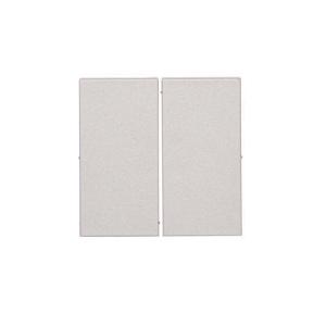 Simon 55 Klawisz podwójny do: SW5M, SP2M Aluminium mat TKW5/143