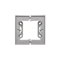 Simon 55 Puszka natynkowa poj., składana do ramek LINE/DUO – Wys: 40 mm. (1 szt. TSC/.. = 2 elementy) Aluminium mat TSC/143