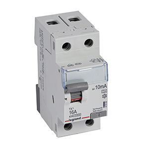 Wyłącznik różnicowoprądowy 2P 16A 0,01A typ A P302 TX3 411552