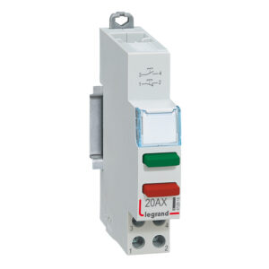 Łącznik modułowy monostabilny podwójny 1Z 1R 20A 250V AC LP432 412916